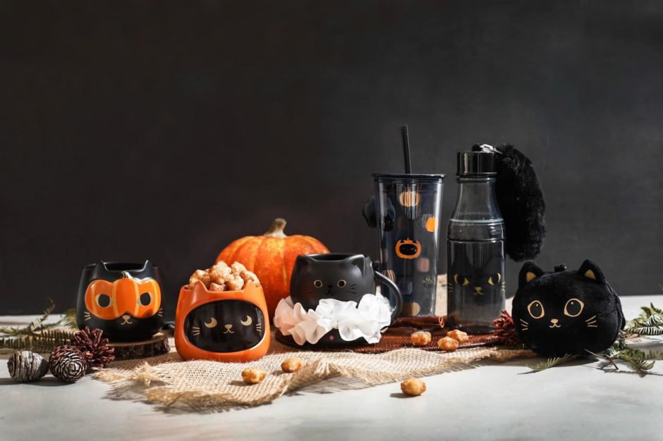 スターバックス スタバ ハロウィン ミニカップギフト 黒猫 - 食器